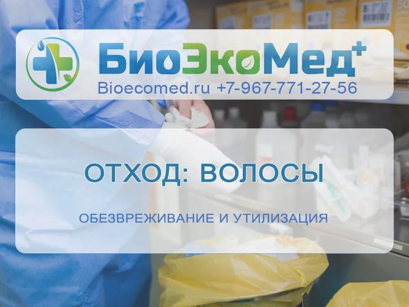 Отход: волосы